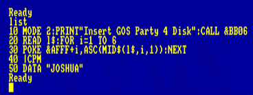 GOS 4 Party Cheat